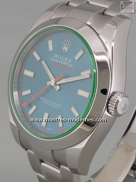 Rolex Milgauss ref 116400GV Blue Z - Image 2