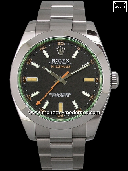 Rolex Nouvelle Milgauss ref 116400GV - Image 1