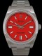 Rolex - Oyster Perpetual 41mm réf.124300 Coral Red Dial