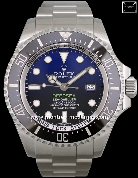 Rolex Sea Dweller Deep Sea Cadran D blue ref 116660 - Image 5
