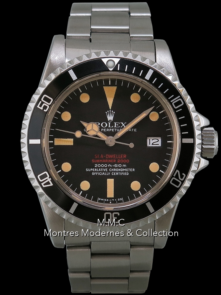 Rolex Sea-dweller "Double Red" réf.1665 - Image 1