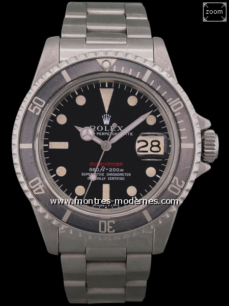 Rolex Submariner Date Rouge ref 1680 - Image 1