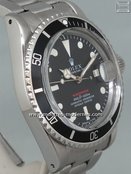 Rolex Submariner Date Rouge ref 1680 - Image 3