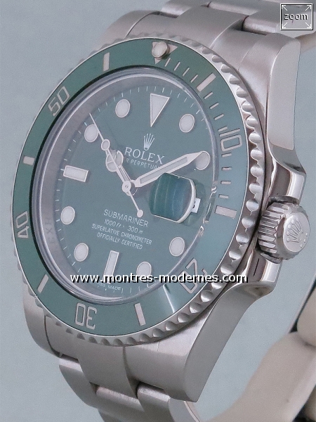 Rolex Submariner Date ref 116610LV dite HULK - Image 2