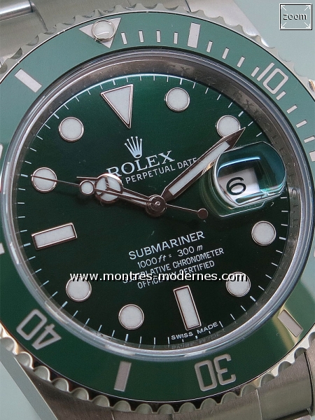 Rolex Submariner Date ref 116610LV dite HULK - Image 2