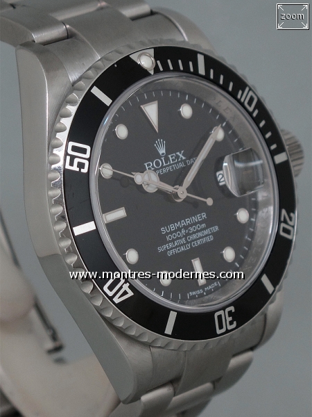 Rolex Submariner Date ref 16610 New 