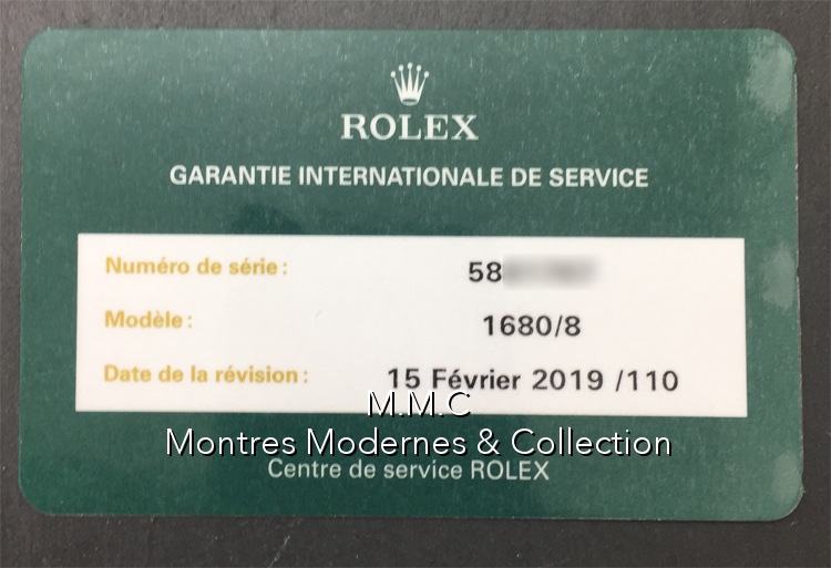 Rolex Submariner Date réf.1680 WARRANTY ROLEX - Image 7