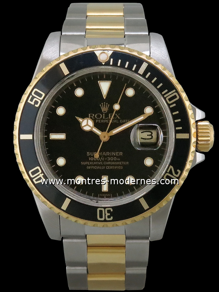 Rolex Submariner Date réf.16803 Série R occasion MMC (Num 9172)