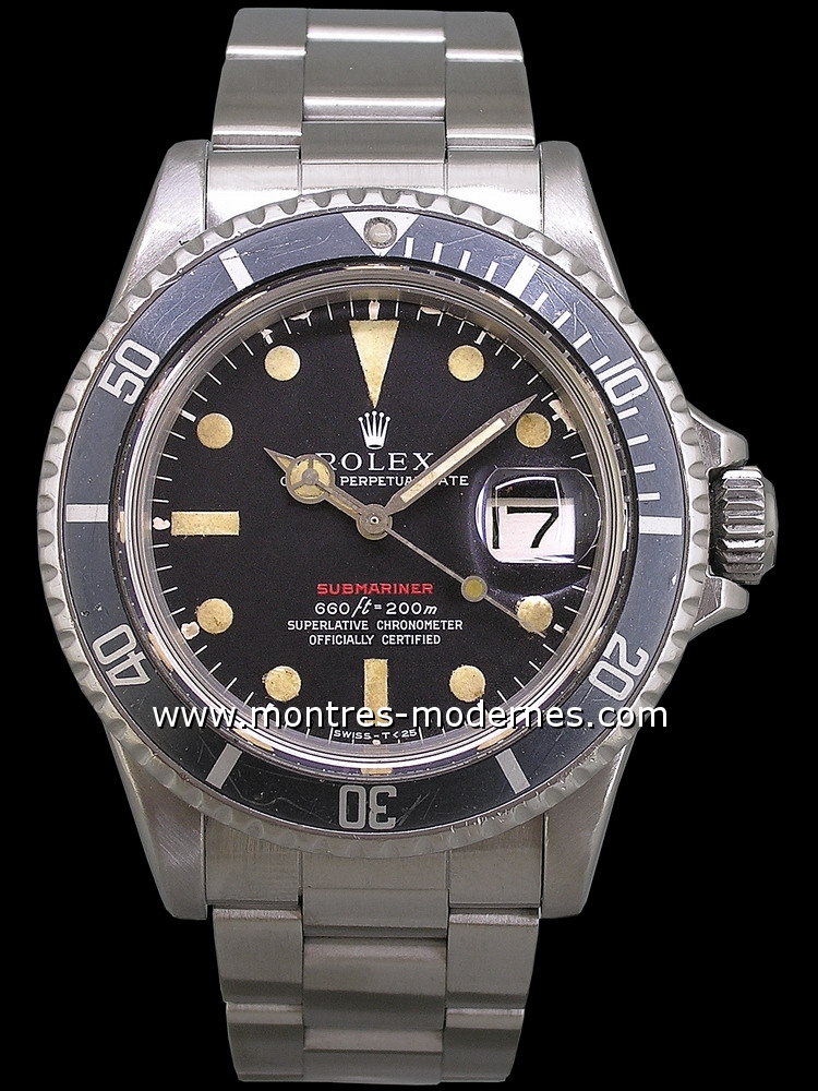 Rolex Submariner Rouge Date réf.1680 - Image 1
