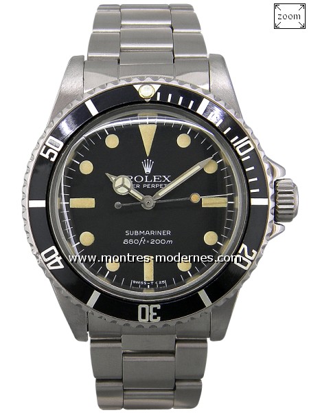 Rolex Submariner ref 5513 circa 1980 