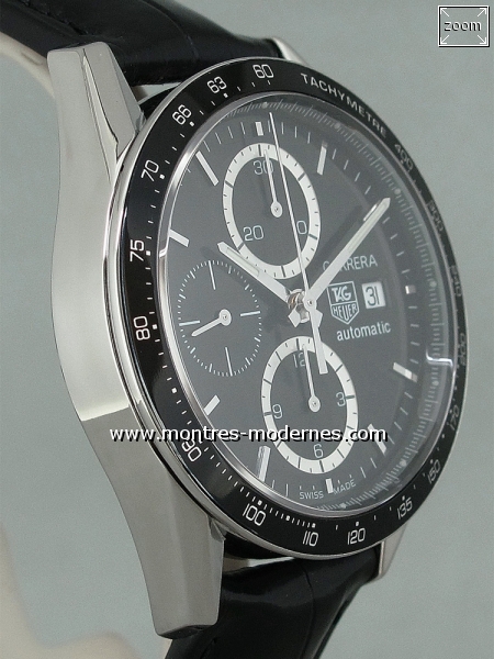 TAG Heuer Carrera Chronographe Automatique ref CV2010 1 - Image 3