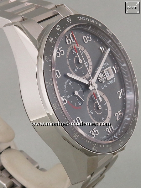 TAG Heuer Carrera Chronographe Calibre 1887 ref CAR2A11 - Image 4