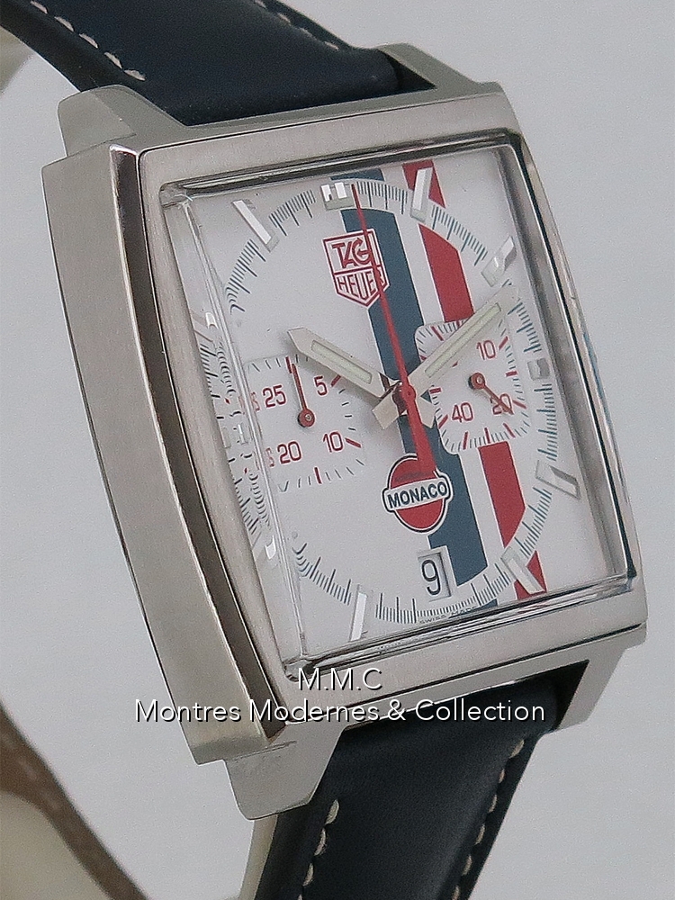 TAG Heuer Monaco Chronographe "Limited Edition" réf.CW2118 - Image 3