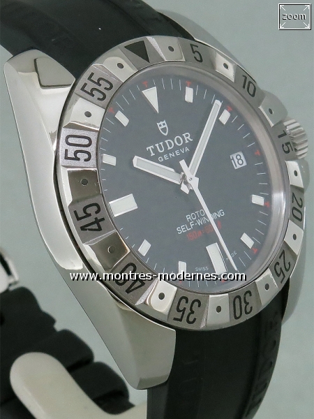 Tudor Sport Date Rotor Self Winding Dial Carbon ref 20020 - Image 4