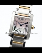Cartier Tank Française Small Mother of Pearl - Image 4