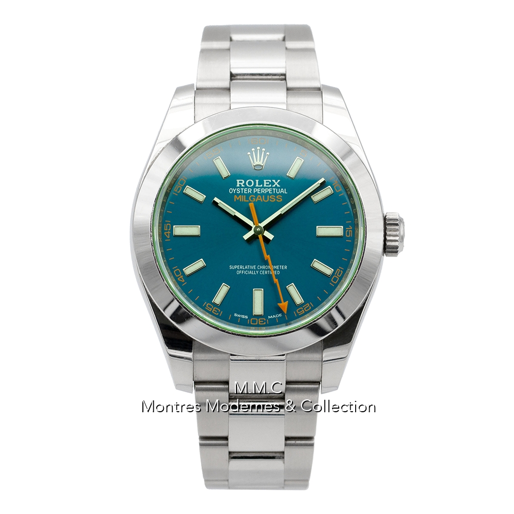 Rolex Milgauss réf.116400GV Blue Z - Image 1