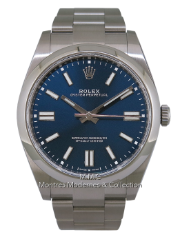 Rolex - Oyster Perpetual 41mm réf.124300 Blue Dial