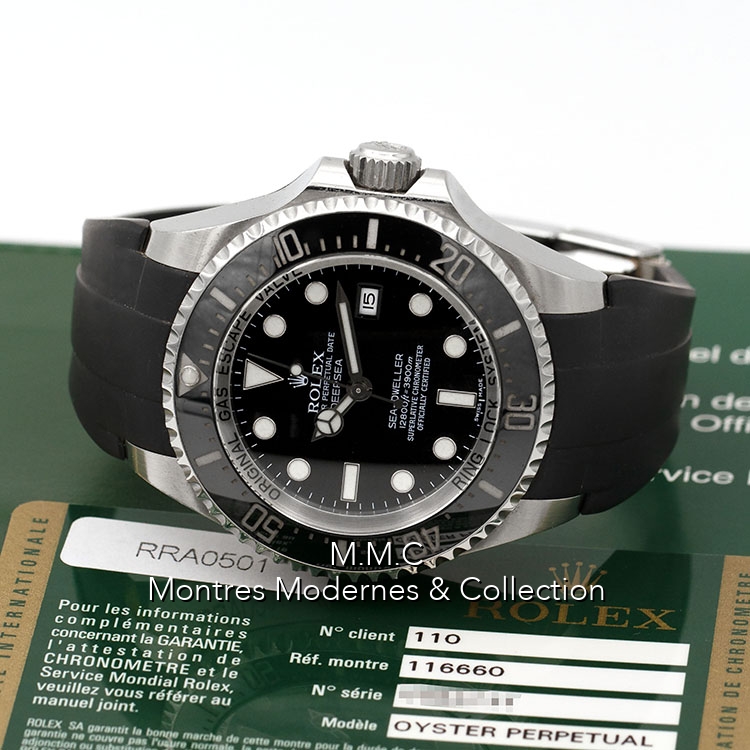 Rolex Sea-Dweller DeepSea réf.116660 Rubber-B - Image 6