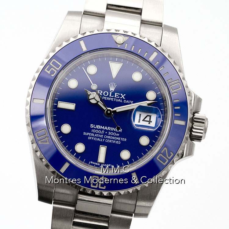 Rolex Submariner Date "Smurf" réf.116619LB - Image 4