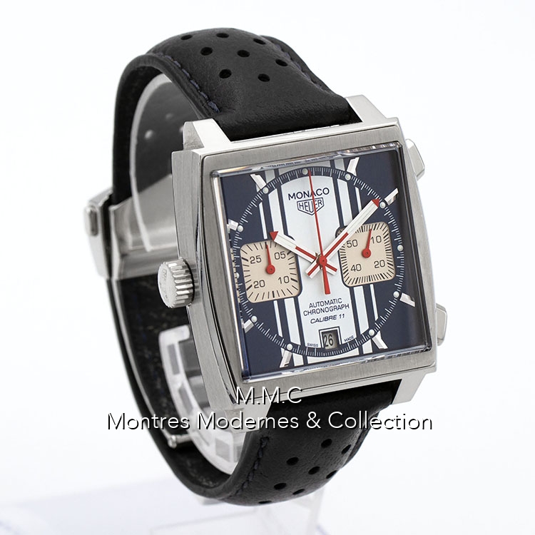 TAG Heuer Monaco Chronographe Steve McQueen réf.CAW211D - Image 3